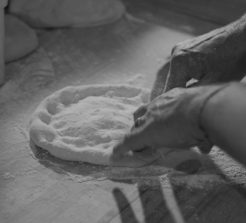 Organic flour for our pizza dough