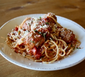 Pasta Spaghetti & Meatballs